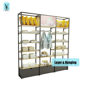 Estantes de Exhibición de Ventana para Minoristas de Una Cara, Modernos, de Acero y MDF, Resistentes, Fáciles de Instalar, para Tiendas de Artículos para el Hogar, por Shunying - Product Image 3