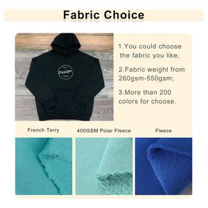 เสื้อสเวตเตอ<span class=keywords><strong>ร์</strong></span>แบบสวมหัวสำหรับผู้ชายเสื้อมีฮู้ดสีดำแบบสวมศีรษะเครื่องแต่งกายแนวสตรีทโอเวอ<span class=keywords><strong>ร์</strong></span>ไซส์ - Product Image 3