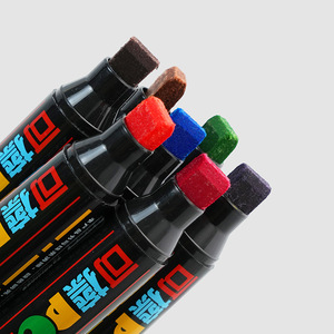 Pop xóa được bảng trắng đánh dấu cho graffiti bảng phấn và bảng đen bơm lại với công suất lớn set12 màu sắc bút đánh dấu - Product Image 1