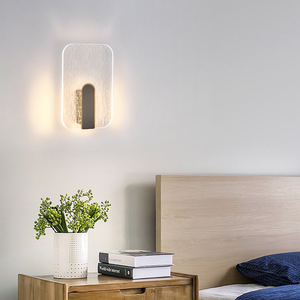 Modern Nordic Circular Decorative Creative Wall Lamp Hotel Living Room Bedside Lamp Bedroom Hallway Wall Lamp Wall Sconces - Product Image 4