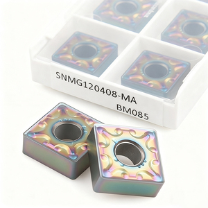 VOKET SNMG190616 Hartmetalleinsatz für Stahl/Edelstahl/Gusseisen/Aluminium Außendrehwerkzeug 10 Stück/Kunststoffbox - Product Image 1