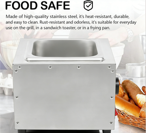 Esparcidor de Mantequilla Calentado - Temperatura Ajustable para Fácil Aplicación, Panqueques, Sándwiches - Perfecto para Suavizar la Mantequilla Rápidamente - Product Image 3