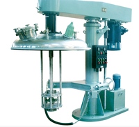 Harga pabrik Mixer lancar baja tahan karat cair Mixer pencampur mesin pembuat emulsi cat Mixer