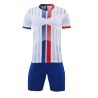 Kit de fútbol personalizado al por mayor, uniforme de fútbol original, incluye Conjunto de jersey para jugadores de fútbol, técnica de sublimación