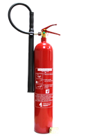 Extincteur à CO2 de 2 kg approuvé NF pour les risques d'incendie de classe B