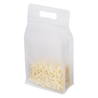 Bolsas de Empaque para Arroz con Fondo Cuadrado, Reutilizables, Transparentes, de PET/PE Reciclable, con Cierre de Cremallera, Impresión por Grabado, Diseño Personalizado, para Papas Fritas