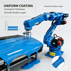 Bras robotisé de trempage pour la fabrication de coques en <span class=keywords><strong>sol</strong></span> de silice pour atelier de fonderie de précision - Product Image 4