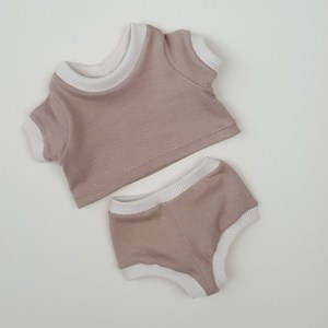 Ensemble deux pièces pour l'été, pull à manches courtes, haut et Short, tenue de poupée <span class=keywords><strong>Minikane</strong></span> - Product Image 4