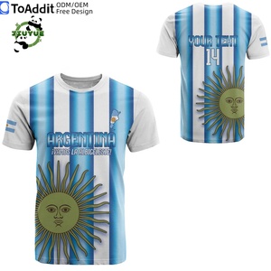 <strong>Argentina</strong> <strong>Away</strong> Men's 2026 World Football T-shirts Quick-dry Breathable Jersey OEM Service Minimum Order 1 Piece Fast Shipping - Product Image 1