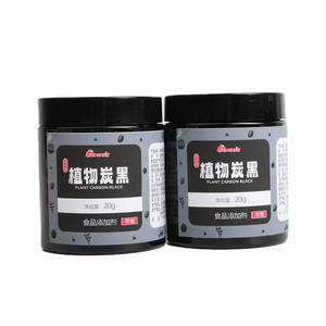 Cocosir Usine Vente <span class=keywords><strong>Noir</strong></span> De Carbone Pigment Poudre De Charbon De Bambou <span class=keywords><strong>Colorant</strong></span> Activé De Qualité <span class=keywords><strong>Alimentaire</strong></span> pour gâteau 20g - Product Image 2
