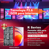 Écran LED HD P2.6 P2.9 P3.91 P4.8 Intérieur Extérieur 3m X 2m Système Complet Clé en Main Géant pour Location Scène Événementiel