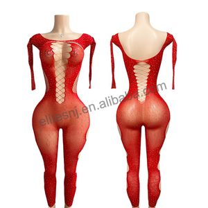 sexy dessous gogo Lau-Fashion Body Sexy Spitzen Weiß Dessous Schnürung Gogo Durchsichtig S/M main image 0