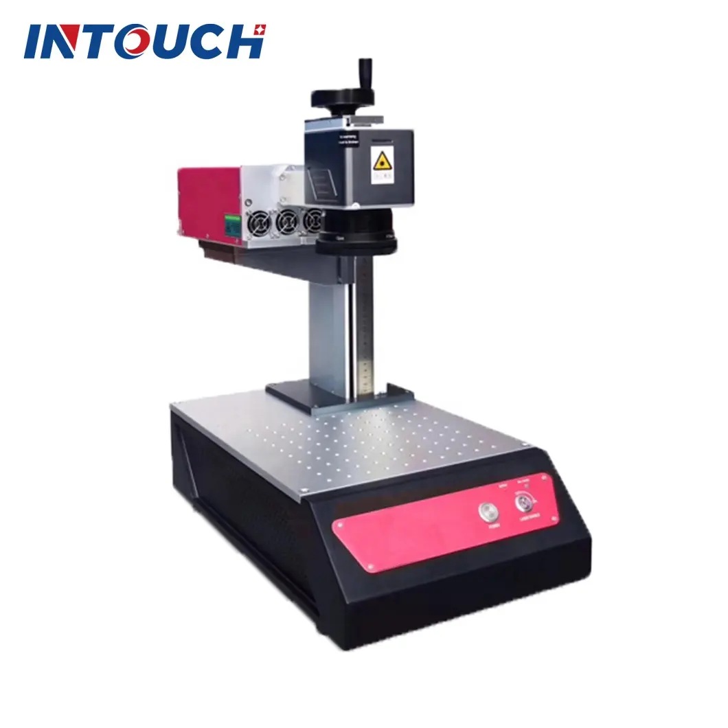 Long Service Life JPT/IPG/Raycus Portable Mini 3w/5w/10w UV Fiber Laser Marking Machine Engraving Metal Plastic Laser Marker