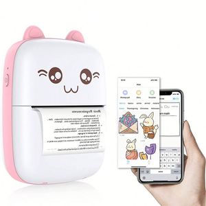 Phổ biến Mini Pocket ảnh Sticker máy in nhãn di động di động máy in nhiệt 203dpi không dây BT Android i OS điện thoại 2023 - Product Image 6