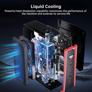 Flüssigkeitsgekühlter <span class=keywords><strong>Mini</strong></span>-<span class=keywords><strong>PC</strong></span> 14. Generation Core I9 14900F Schreibtischcomputer RTX5070 12G 8K Gaming-Workstation Büro-<span class=keywords><strong>Server</strong></span> - Product Image 3