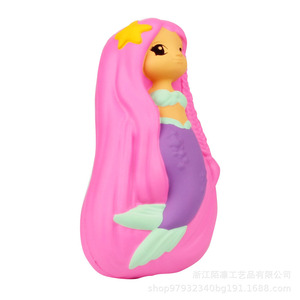 Decoración de Plástico con Forma de Sirena de Dibujos Animados para Aliviar el Estrés, para Mesa - Product Image 4