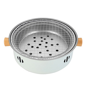 Juego de Parrilla Portátil de Carbón de Aluminio de 1 kg, Doble Uso para Preparar Té, Barbacoa al Aire Libre y Uso Doméstico - Product Image 1