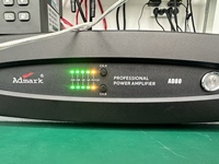 Amplificateur de puissance numérique Hi-Fi professionnel Admark de classe D AD80 2 canaux RMS 2x8200W avec connectivité XLR en métal