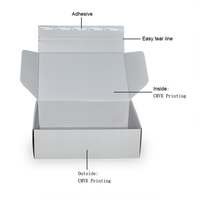 Cajas de Cartón Corrugado para Envíos Personalizadas, con Impresión CMYK, Laminado Mate, Grabado en Relieve, Diseño de Logotipo Personalizado, Embalaje Reciclable para Ropa