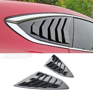 Para Volkswagen Lamando L 2022, embellecedor de ventana trasera triangular tipo aleta de tiburón, kit de carrocería, cubierta embellecedora de ventana de ventilación lateral trasera, pieza exterior - Product Image 2