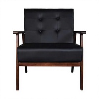 Fauteuil d'appoint moderne en tissu