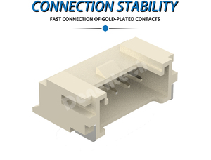 JST 2.0mm Pitch PHB nối SMT dọc khóa dây 2-10pin cao Temp kháng Wafer thiết bị đầu cuối Nam/Nữ 16P 6P 10p DC <span class=keywords><strong>PCB</strong></span> - Product Image 3
