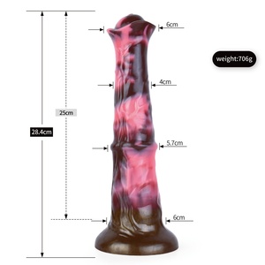 NNSX Realistic Horse <b>Dildo</b> With Suction Cup Silicone Large Long Penis Sex Toys for Men Women Multi Color Female Masturbator - Product Image 6
