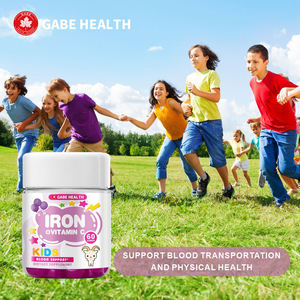 Gummies de fer pour enfants à marque privée OEM avec vitamine C, supplément multivitaminé végétalien, soutien immunitaire et énergétique, sans sucre - Product Image 2