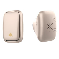 Sonnette de porte sans fil étanche IP68 tendance 2022, sonnette de porte Timbre De Casa, alimentation par prise, pas de batterie requise
