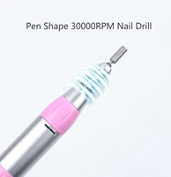 Nouveau 5 En 1 60W Pro Guérir Stylo Forme Ongles Perceuse Professionnel Équipement De Salon de Manucure UV Lampe À Ongles Avec Collecteur De Poussière