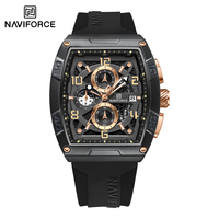 NAVIFORCE 8052 Montre Sport Chronographe Personnalisée Originale Résistante à l'Eau pour Hommes Marque Privée