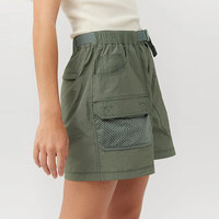 Bestex – ensemble de survêtements en Nylon pour femme, coupe-vent, demi-fermeture éclair, Short