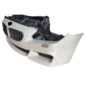 Paraurti Anteriore per BMW Serie 6 F06 <span class=keywords><strong>F12</strong></span> F13 con Fori per Fendinebbia, Materiale ABS, Colore Nero, Facile Installazione - Product Image 5