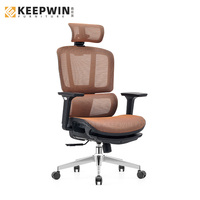 Chaise de bureau en maille, chaise de visiteur, chaise de conférence noire à pieds fixes, vente en gros à Foshan, Chine