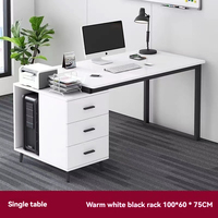 Escritorio Moderno para Oficina en Casa con Altura Ajustable, Almacenamiento Retráctil y Diseño Minimalista para Espacios de Trabajo Ergonómicos
