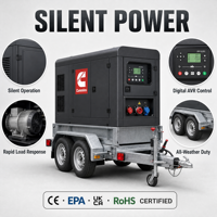 25KW 32KVA 32kw 200kw 10kva 15kva 20kva 100kva 1000kva Stromerzeuger Dieselgenerator Schallgedämpfte Dieselgeneratoren