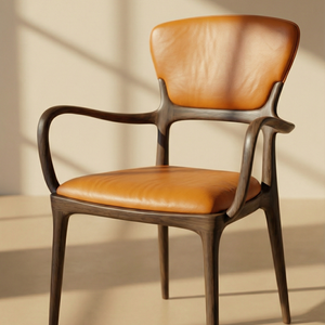 Chaise de salle à manger contemporaine rembourrée, structure en bois massif, assise en tissu doux, mobilier moderne pour cuisine, restaurant, hôtel PISANO - Product Image 5