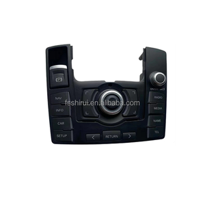 Reemplazo de Control de GPS de volumen de Panel Multimedia de Control de centro de coche para <span class=keywords><strong>Audi</strong></span> <span class=keywords><strong>A6</strong></span> C6 2004 2005 2006 <span class=keywords><strong>2007</strong></span> 2008 2009 2010 2011 - Product Image 4