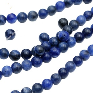 4mm 6mm 8mm venature <span class=keywords><strong>blu</strong></span> all'ingrosso <span class=keywords><strong>luna</strong></span> abbellita gemma naturale in <span class=keywords><strong>pietra</strong></span> e cristallo artigianato perline sciolte per la creazione <span class=keywords><strong>di</strong></span> gioielli - Product Image 2