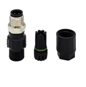 Connector Supplier Connector M12 4pin Piercing Male Female A Coded IDC Plug Connector