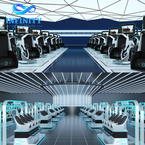 Équipement de parc <span class=keywords><strong>VR</strong></span> commercial, cinéma 9D en réalité virtuelle, salle d'évasion <span class=keywords><strong>VR</strong></span>, station de <span class=keywords><strong>jeu</strong></span> multijoueur, plateforme 3DOF, plus de 100 jeux - Product Image 1