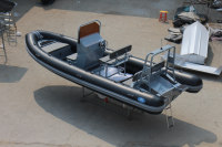Hedia Offre Spéciale Patrol 660 bateau à nervures en aluminium profond avec moteurs de bateau remorque