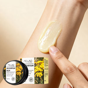 Crema para el cuidado de la piel para hombres, bálsamo natural orgánico con aceite de Helichrysum Italicum, hidratante facial calmante, crema reafirmante, bálsamo de helichrysum - Product Image 4