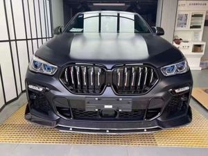 Spoiler Anteriore in Fibra di Carbonio per <span class=keywords><strong>BMW</strong></span> <span class=keywords><strong>X6</strong></span> <span class=keywords><strong>G06</strong></span> M Sport 2020-2022, Set da 4 Pezzi - Product Image 2