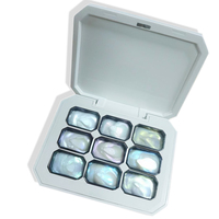 Éponges pour Gel Polish – Palette 9 Couleurs, 12 Couleurs – Kit de Mélange Ombré pour Peinture Dégradée – Non Toxique, Sans Essuyage, Séchage UV/LED