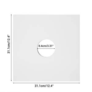 Penutup jaket kertas tebal Lengan rekaman LP kardus Finish Matte 12 inci Logo kustom untuk cetak kemasan rekaman <span class=keywords><strong>CD</strong></span> - Product Image 6