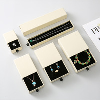 Boîtes cadeaux d'emballage 5x5x3,5 cm, boîte à bijoux en papier tiroir pour collier, bague, boucles d'oreilles