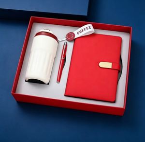 2026 Promotional Luxury Notebook Pen Gift Set Custom Diary Coffee Cup Note <b>Book</b> Gift Set With Water Bottle - Product Image 5