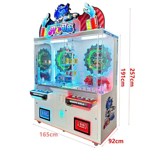 Machine à <span class=keywords><strong>prix</strong></span> Happy Cola à fort rendement, directement d'usine, distributeur de boissons commercial à monnayeur pour 2 joueurs, pour parc d'attractions - Product Image 5