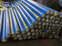 Rouleau de bâche en PE bleu argenté standard Million, bâche en plastique tissé imperméable pour couverture extérieure